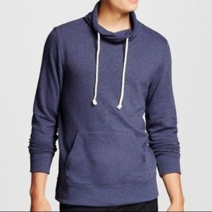 SALE 🎉 Navy Blue Funnel Neck Sweatshirt